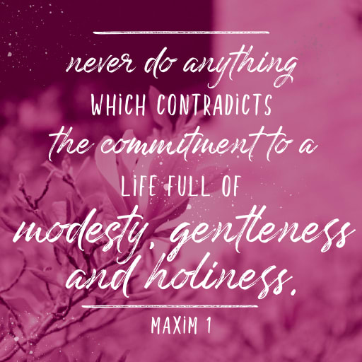 Inspirational Maxims