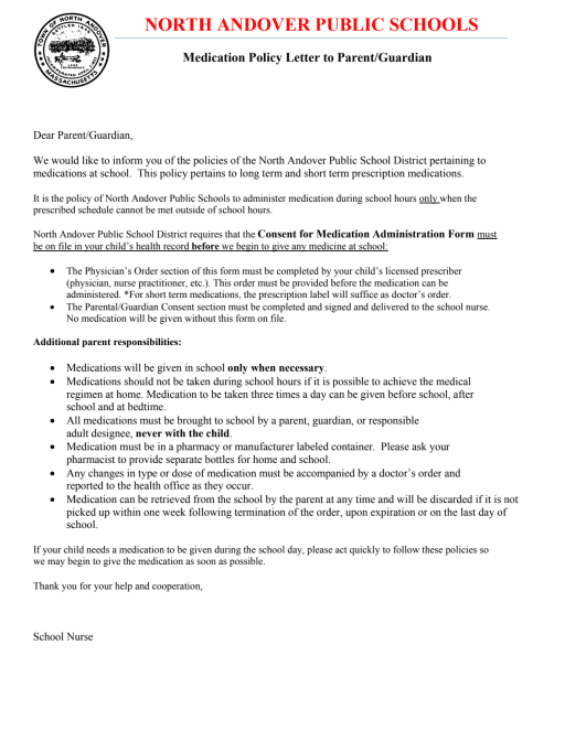 Medication Policies Topics Details