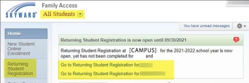 Skyward Family Access - Mesquite Isd