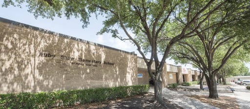 Exterior image of Shaw Elementary. 