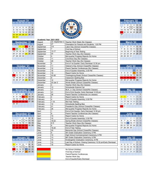 Gettysburg College Calendar 2022 Calendar - Best Private School - Pinnacle Academy