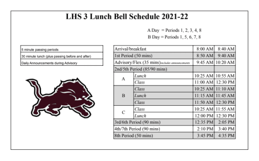 Lhs Calendar 2022 2021-2022 Lhs Bell Schedules - Lockhart High School