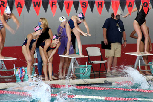 H and hotsell m girls swim