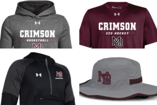 School sports apparel outlet