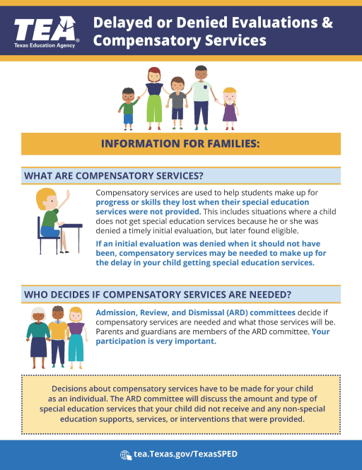 TEA Compensatory Services Page 1 (English)