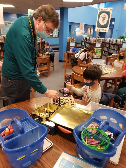 Chess Club Malcolm Elementary School