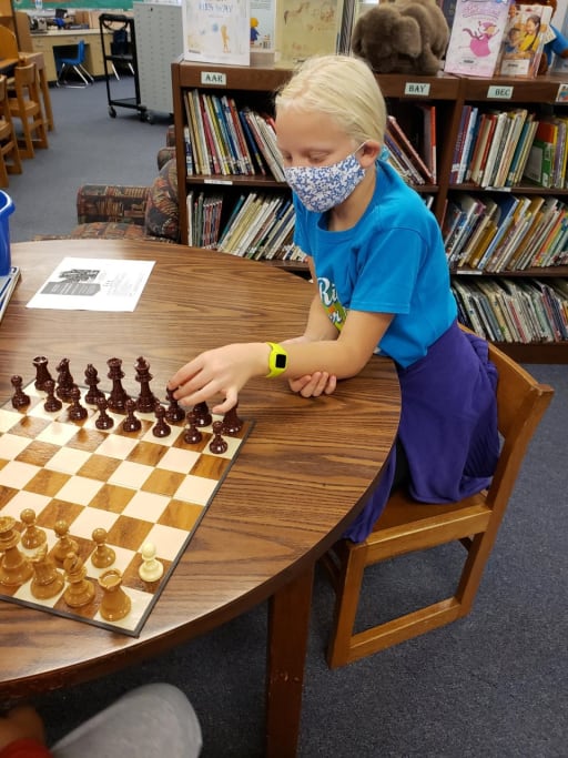 Chess Anyone?  Marshall Lane Elementary School