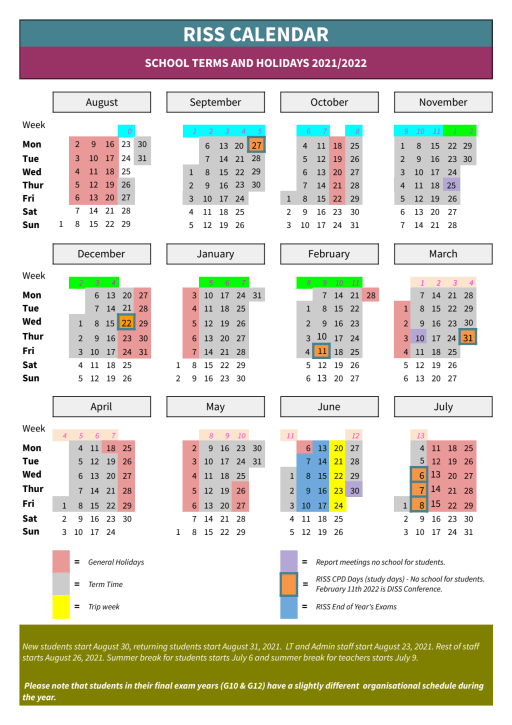 2022 school holidays Schools Holidays