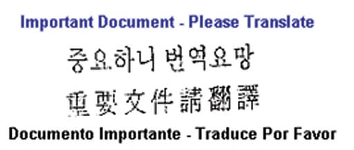 understanding of translation