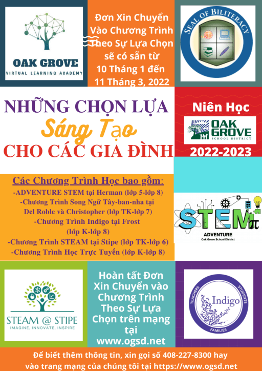 Ngu Academic Calendar 2023 Program Options - Oak Grove School District