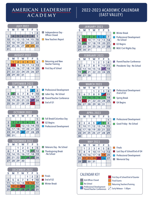 Snow College Calendar 2023 Events | American Leadership Academy