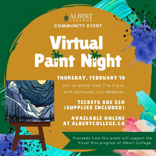 Join us for a Fun Paint Night Event