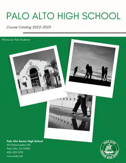 Pausd Calendar 2022 2023 Course Catalog - Palo Alto High School