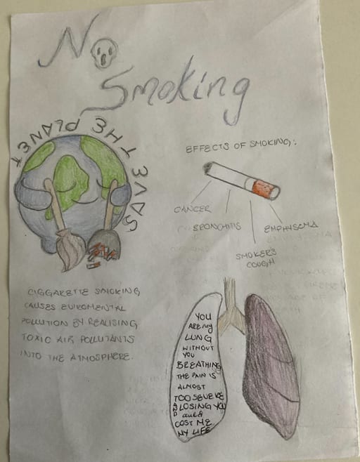 C-S notes Smoke-Out poster winners