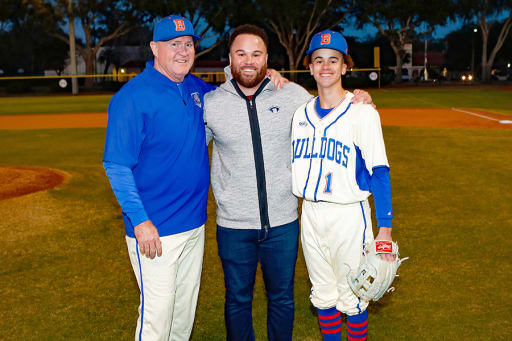 Baltimore Orioles' DJ Stewart's Bolles School baseball jersey retirement