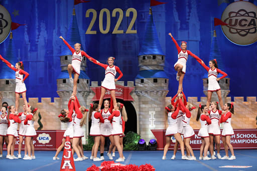 The College of New Jersey Wins Silver At UCA Nationals