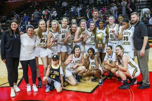 The SJV Lady Lancers Girls' Basketball Team Wins the 2022