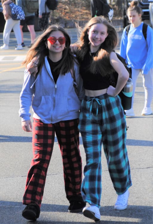 High School Pajama Day Theme Spirit Week Outfits, Pajama Day At School