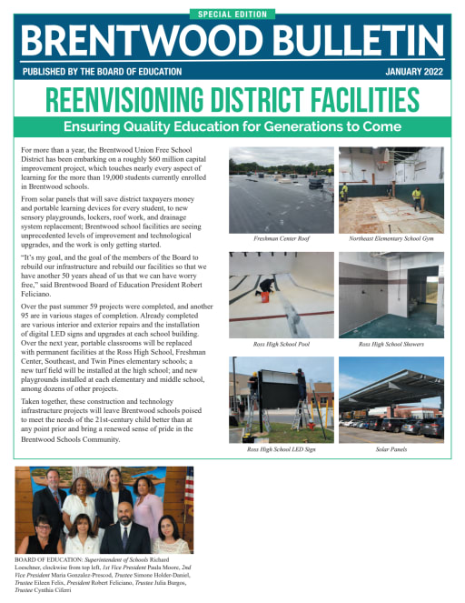 Brentwood Bulletin - Brentwood Union Free School District