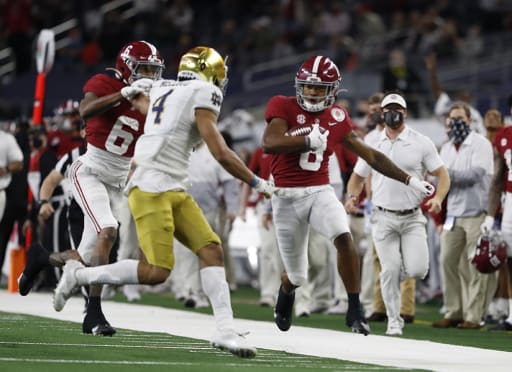 John Metchie, III '18 Selected in Second Round of NFL Draft