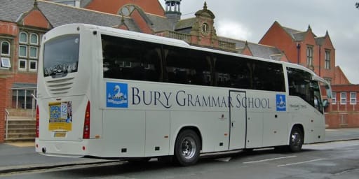 School Transport Services | Bury Grammar Schools | Greater Manchester