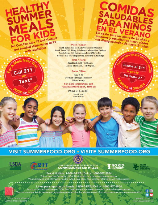 STISD to serve free meals for community during month of June | News Full  View