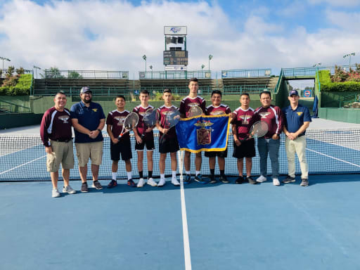 MMA Tennis Team Places Fourth at State