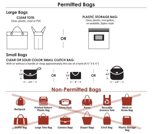 Dallas ISD implements new clear bag policy for fans entering any
