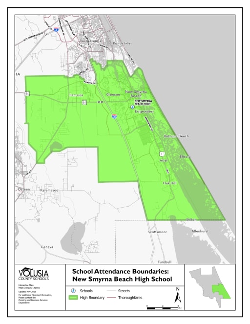 School Attendance Maps Volusia County Schools