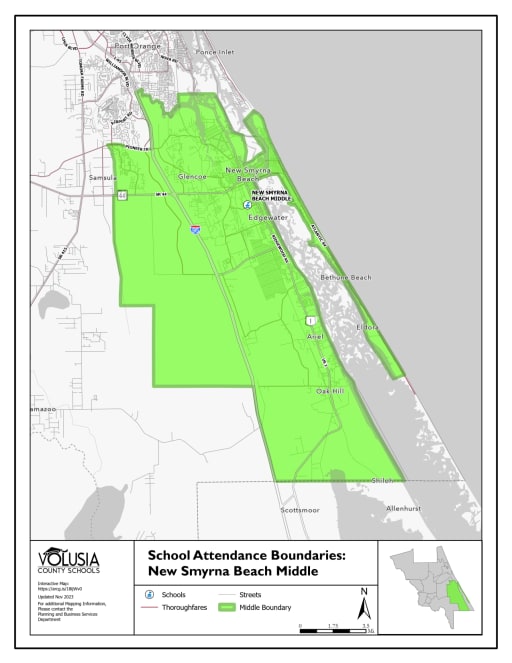 School Attendance Maps Volusia County Schools