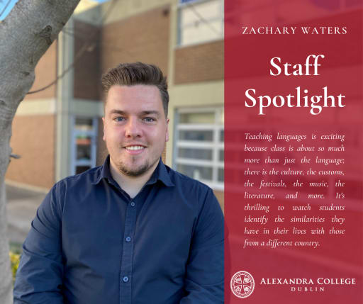 Staff Spotlight - Alexandra College Dublin
