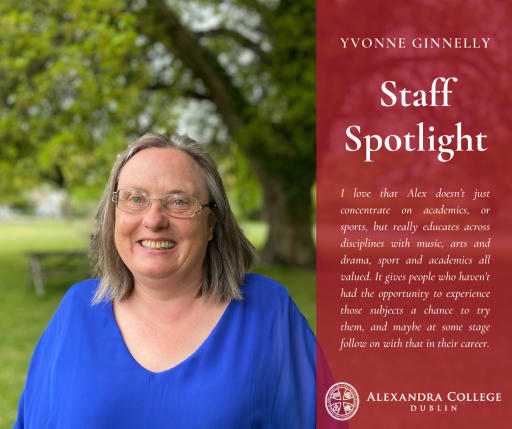 Staff Spotlight - Alexandra College Dublin