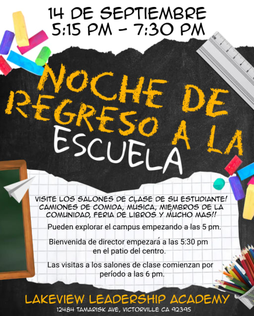 Imágenes De La Noche De Regreso A La Escuela