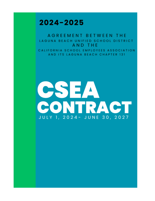 Bargaining Unit Contracts - Laguna Beach School District