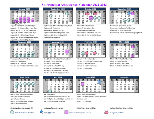 calendar-rochester-catholic-schools