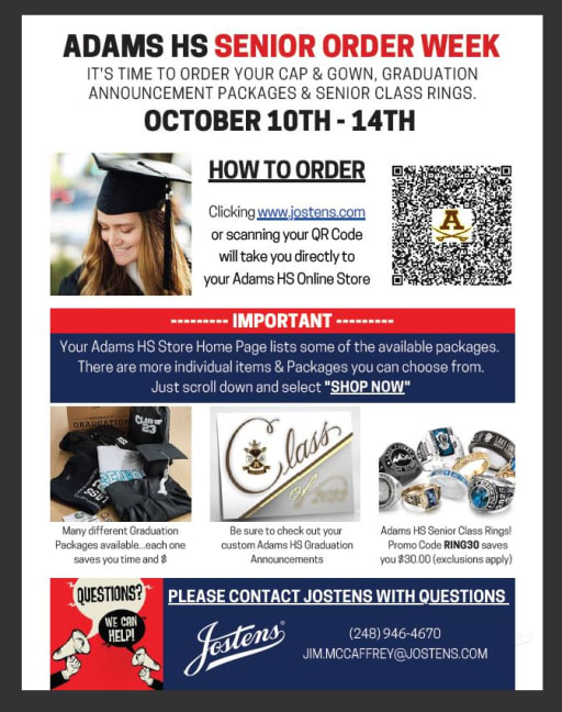 Senior Information - Adams High School