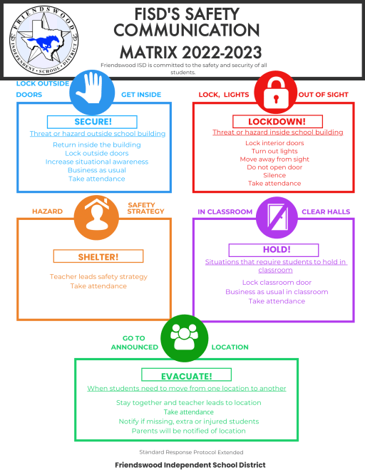 Safety - Friendswood ISD