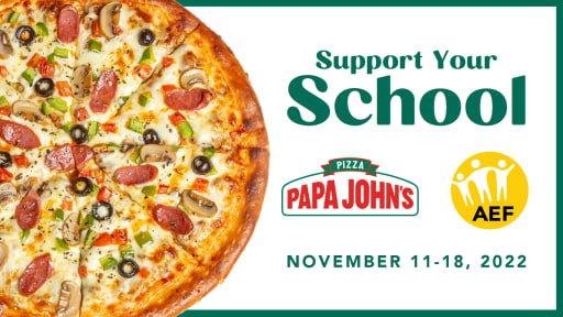 Order Papa Johns and Support Your School | Experience Avon