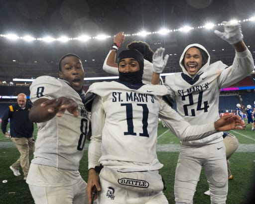 Super Bowl at Gillette Stadium - St. Mary's High School