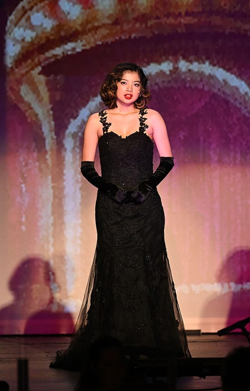 betty haynes black dress Rosemary Clooney Black Velvet 1950s Evening Dress White Christmas Cost –  LausenCrafts
