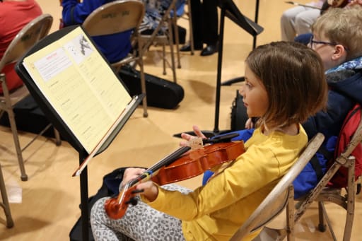 Orchestra Classroom: 5 Ways to Use Post-It Tabs to help violin and viola  students