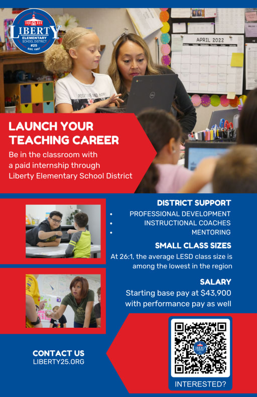 ASU Internship Partnership - Liberty Elementary School District