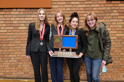 Blake Debate Wins Fourth Consecutive State Championship | News Detail Page