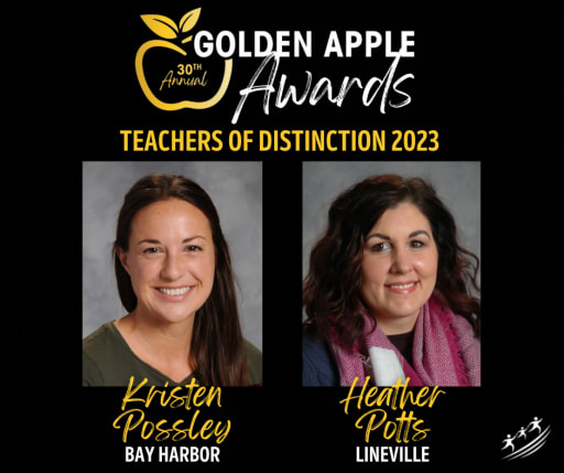 Five teachers selected for Golden Apples