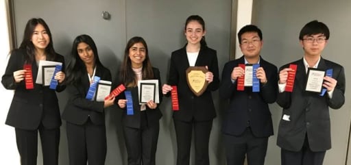 Debate Team Takes First Place in Hoosier Heartland District Competition |  Posts Page