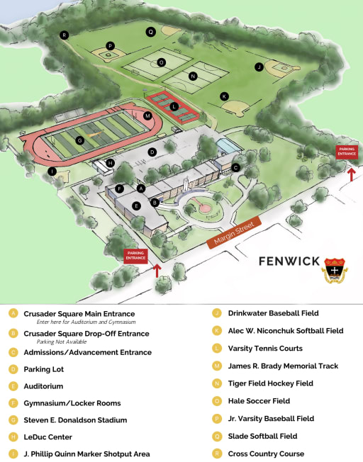 Map & Directions - Bishop Fenwick High School