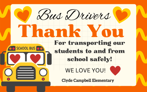 Thank you Bus Drivers! | News Details Page