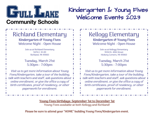 Information - Gull Lake Community Schools
