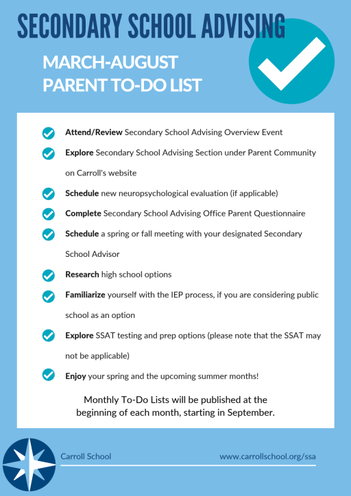 Info & Resources - Carroll School