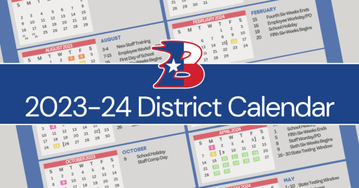 2023-24 Bullard ISD Calendar Approved